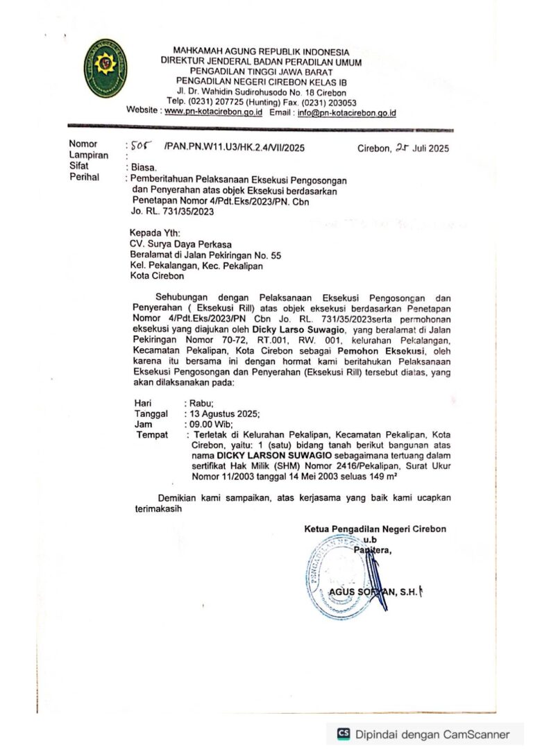 Pemberitahuan Pelaksanaan Eksekusi Pengosongan_page-0001